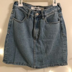 Jean skirt